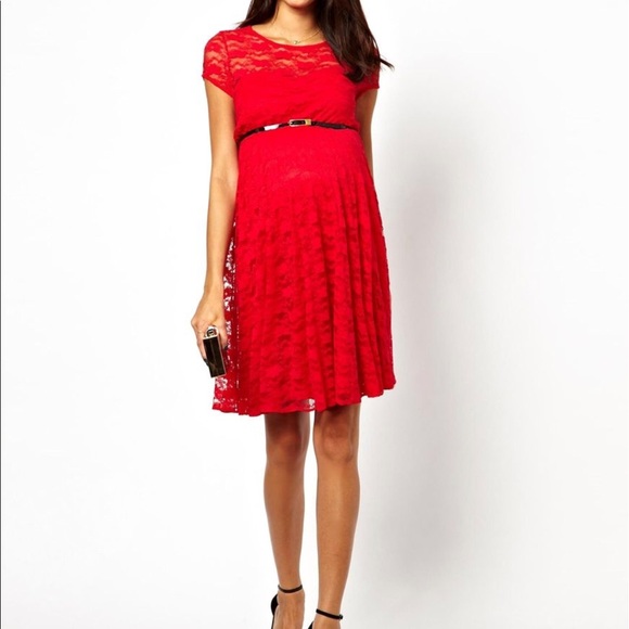 Asos Red Maternity Dress Store, 58% OFF 